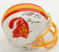 Doug Martin Signed Buccaneers White Throwback Riddell Mini Helmet w/Dougernaut - MARMIN314 - Doug Martin Signed Buccaneers White Throwback Riddell Mini Helmet w/Dougernaut product image