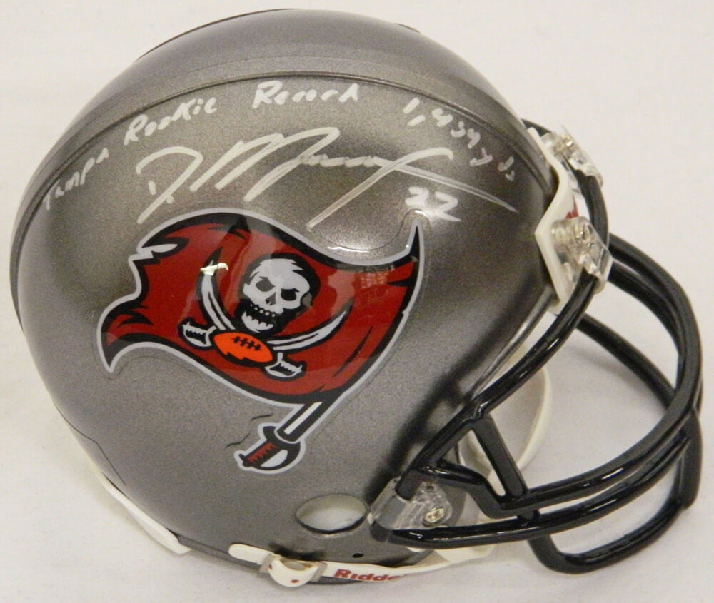 Doug Martin Signed Buccaneers Riddell Mini Helmet w/Tampa Rookie Record 1,454 Yds - MARMIN317 - Doug Martin Signed Buccaneers Riddell Mini Helmet w/Tampa Rookie Record 1,454 Yds product image
