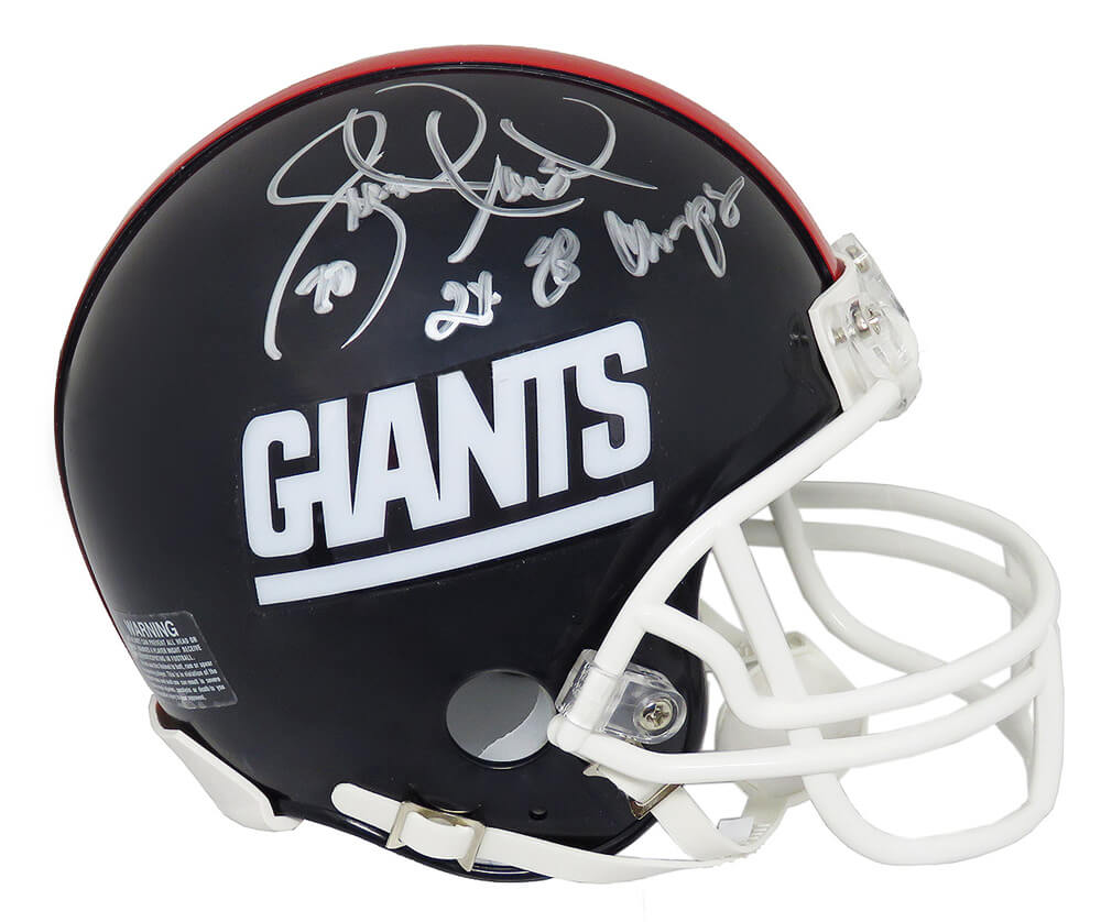 Leonard Marshall Signed New York Giants Throwback Riddell Mini Helmet w/2x SB Champs - MARMIN361 - Leonard Marshall Signed New York Giants Throwback Riddell Mini Helmet w/2x SB Champs product image