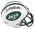 Curtis Martin Signed New York Jets Throwback White Riddell Mini Helmet - MARMIN384 - Curtis Martin Signed New York Jets Throwback White Riddell Mini Helmet product image