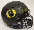 Marcus Mariota Signed Oregon Ducks Black Schutt Full Size Replica Helmet - MARREP330 - Marcus Mariota Signed Oregon Ducks Black Schutt Full Size Replica Helmet product image