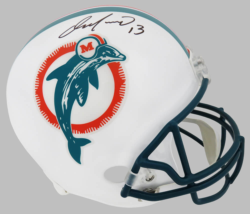 Dan Marino Signed Miami Dolphins Throwback Riddell Full Size Replica Helmet - MARREP340 - Dan Marino Signed Miami Dolphins Throwback Riddell Full Size Replica Helmet product image