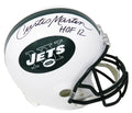 Curtis Martin Signed New York Jets Riddell Full Size Replica Helmet w/HOF'12 (JSA) - MARREP350 - Curtis Martin Signed New York Jets Riddell Full Size Replica Helmet w/HOF'12 (JSA) product image