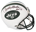 Curtis Martin Signed New York Jets Riddell Full Size Replica Helmet w/HOF'12 - MARREP352 - Curtis Martin Signed New York Jets Riddell Full Size Replica Helmet w/HOF'12 product image