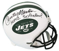 Curtis Martin Signed New York Jets Riddell Full Size Replica Helmet w/HOF'12, 5x Pro Bowl - MARREP353 - Curtis Martin Signed New York Jets Riddell Full Size Replica Helmet w/HOF'12, 5x Pro Bowl product image