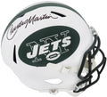 Curtis Martin Signed New York Jets White Riddell Full Size Speed Replica Helmet - MARREP364 - Curtis Martin Signed New York Jets White Riddell Full Size Speed Replica Helmet product image