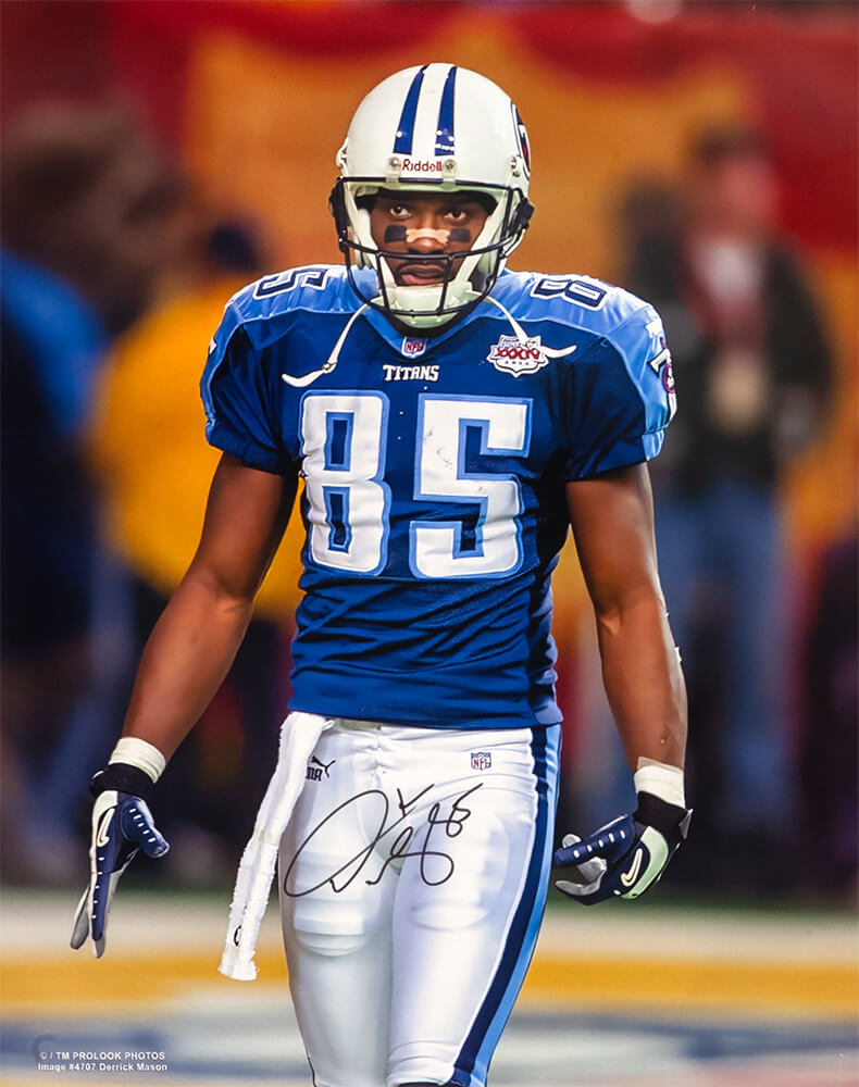 Derrick Mason Signed Tennessee Titans Action 16x20 Photo - MAS16P300 - Derrick Mason Signed Tennessee Titans Action 16x20 Photo product image