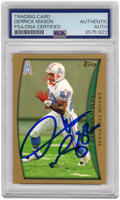 Derrick Mason Signed Houston Oilers 1998 Topps Football Trading Card #102 - (PSA Encapsulated) - MASCAR301 - Derrick Mason Signed Houston Oilers 1998 Topps Football Trading Card #102 - (PSA Encapsulated) product image