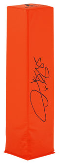 Derrick Mason Signed BSN Orange Football Endzone Pylon - MASPYL300 - Derrick Mason Signed BSN Orange Football Endzone Pylon product image