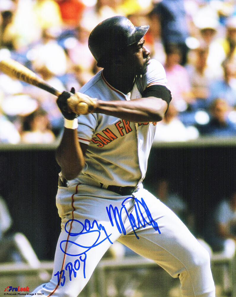 Gary Matthews Signed San Francisco Giants Batting Action 8x10 Photo w/73 ROY - MAT08P120 - Gary Matthews Signed San Francisco Giants Batting Action 8x10 Photo w/73 ROY product image
