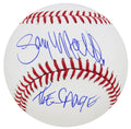 Gary Matthews Signed Rawlings Official MLB Baseball w/Sarge - MATBSB112 - Gary Matthews Signed Rawlings Official MLB Baseball w/Sarge product image