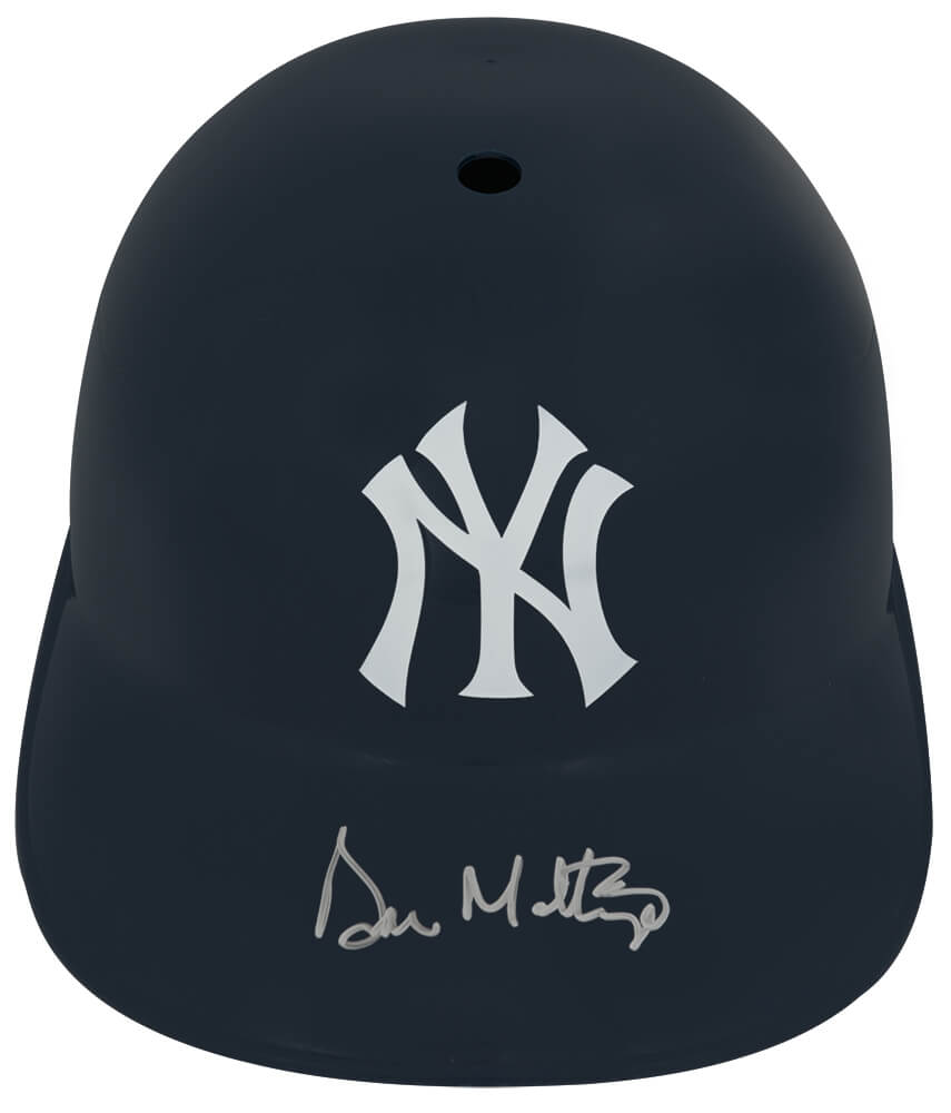 Don Mattingly Signed New York Yankees Replica Souvenir Batting Helmet - MATBTH110 - Don Mattingly Signed New York Yankees Replica Souvenir Batting Helmet product image