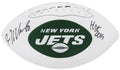 Kevin Mawae Signed New York Jets Wilson White Logo Football w/HOF 2019 - MAWFTB301 - Kevin Mawae Signed New York Jets Wilson White Logo Football w/HOF 2019 product image