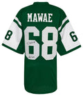 Kevin Mawae Signed Green T/B Custom Football Jersey w/HOF 2019 - MAWJRY302 - Kevin Mawae Signed Green T/B Custom Football Jersey w/HOF 2019 product image