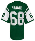 Kevin Mawae Signed Green Throwback Custom Jersey w/HOF 2019 - MAWJRY303 - Kevin Mawae Signed Green Throwback Custom Jersey w/HOF 2019 product image