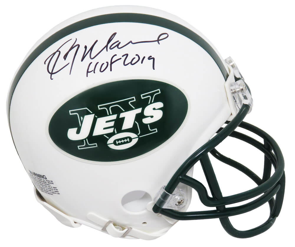 Kevin Mawae Signed New York Jets Riddell Mini Helmet w/HOF 2019 - MAWMIN300 - Kevin Mawae Signed New York Jets Riddell Mini Helmet w/HOF 2019 product image