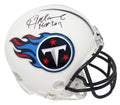 Kevin Mawae Signed Tennessee Titans Riddell Mini Helmet w/HOF 2019 - MAWMIN301 - Kevin Mawae Signed Tennessee Titans Riddell Mini Helmet w/HOF 2019 product image