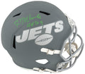 Kevin Mawae Signed New York Jets SLATE Riddell Full Size Speed Replica Helmet w/HOF 2019 - MAWREP306 - Kevin Mawae Signed New York Jets SLATE Riddell Full Size Speed Replica Helmet w/HOF 2019 product image
