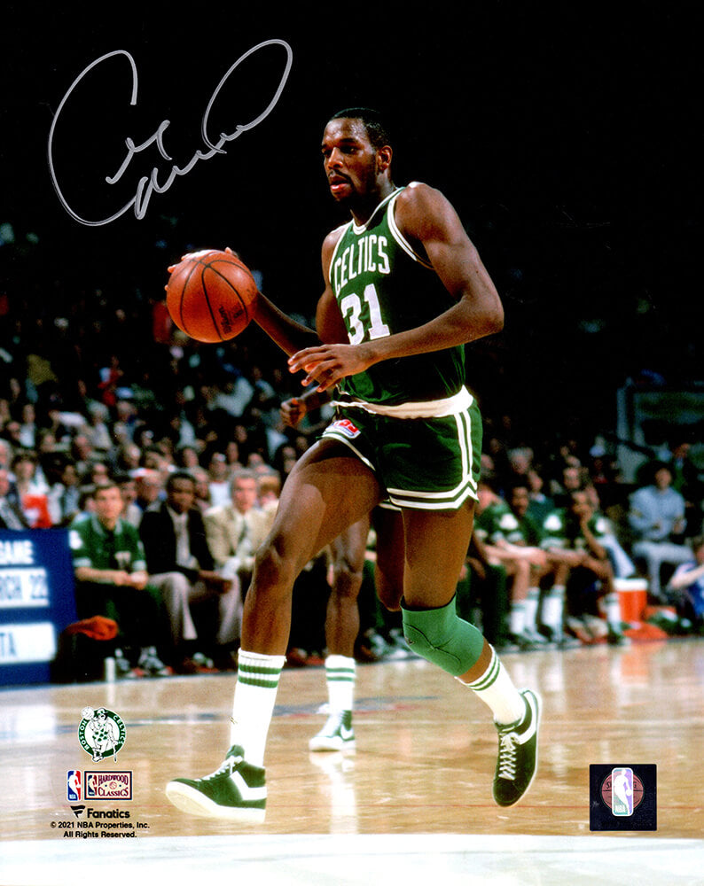 Cedric Maxwell Signed Boston Celtics Dribbling Action 8x10 Photo - MAX08P200 - Cedric Maxwell Signed Boston Celtics Dribbling Action 8x10 Photo product image