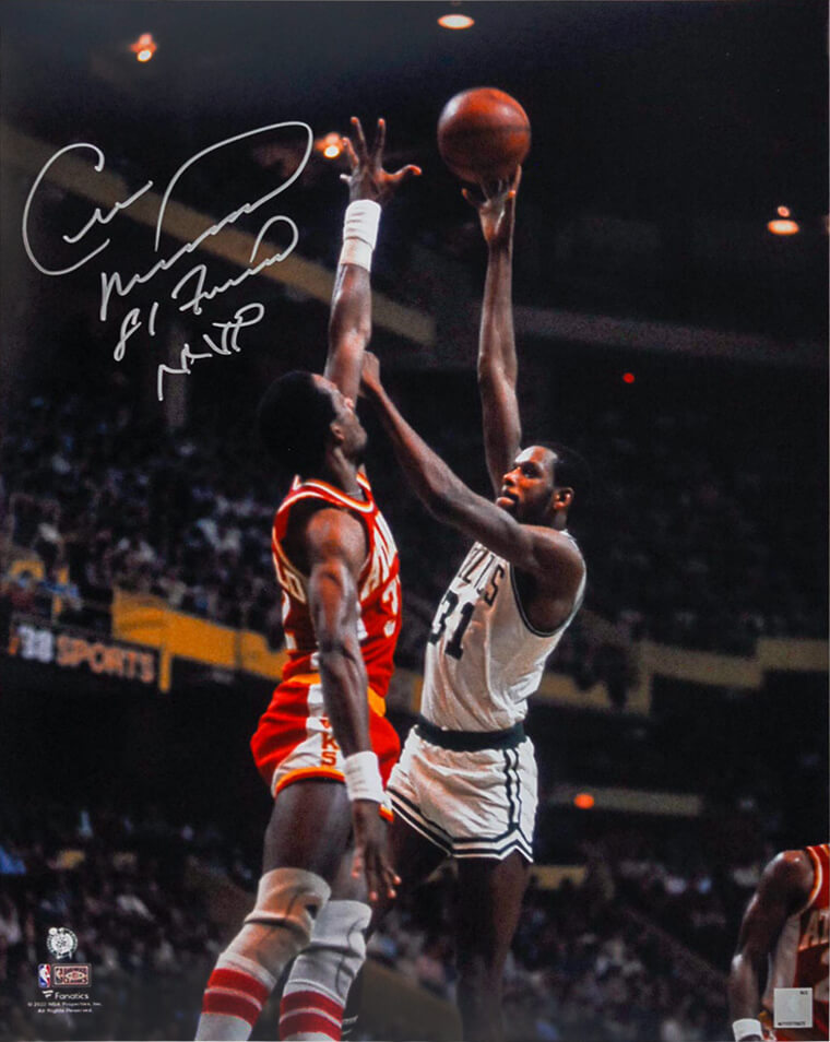 Cedric Maxwell Signed Boston Celtics Action 16x20 Photo w/81 Finals MVP - MAX16P200 - Cedric Maxwell Signed Boston Celtics Action 16x20 Photo w/81 Finals MVP product image