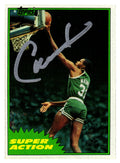 Cedric Maxwell Signed Boston Celtics 1981-82 Topps Basketball Card #107 - MAXCAR203 - Cedric Maxwell Signed Boston Celtics 1981-82 Topps Basketball Card #107 product image