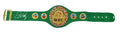 Floyd Mayweather Jr. Signed Boxing Championship Green Full Size Belt (JSA) - MAYBLT503 - Floyd Mayweather Jr. Signed Boxing Championship Green Full Size Belt (JSA) product image