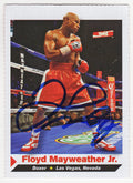 Floyd Mayweather Jr Signed 2012 Sports Illustrated Boxing Card #152 - MAYCAR500 - Floyd Mayweather Jr Signed 2012 Sports Illustrated Boxing Card #152 product image