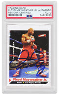 Floyd Mayweather Jr Signed 2012 Sports Illustrated Boxing Card #152 - (PSA Encapsulated) - MAYCAR501 - Floyd Mayweather Jr Signed 2012 Sports Illustrated Boxing Card #152 - (PSA Encapsulated) product image
