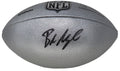 Baker Mayfield Signed Wilson Duke Silver Metallic NFL Full Size Replica Football - MAYFTB301 - Baker Mayfield Signed Wilson Duke Silver Metallic NFL Full Size Replica Football product image