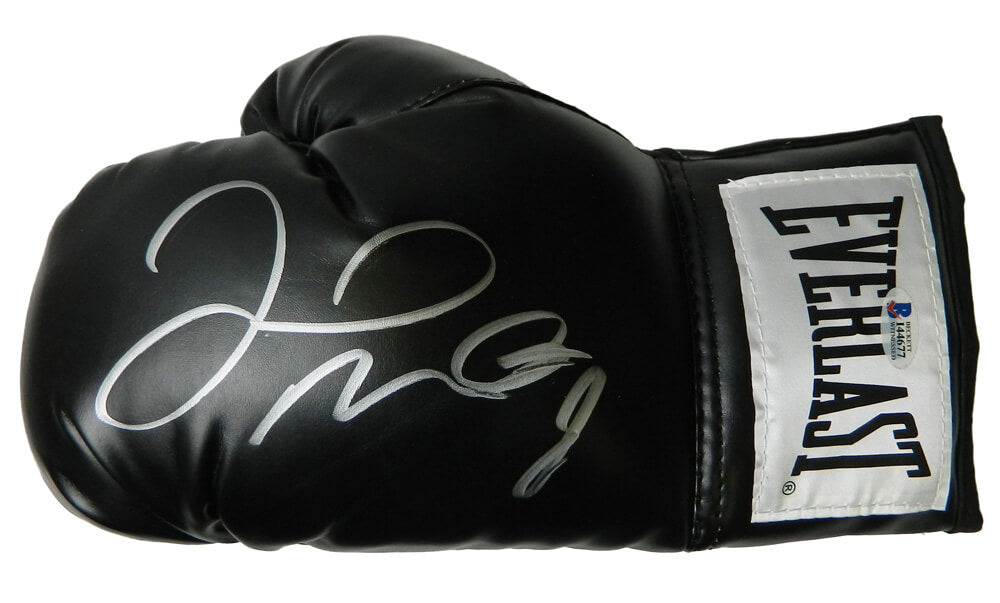 Floyd Mayweather Jr. Signed Everlast Black Boxing Glove (Beckett Holo) - MAYGLV501 - Floyd Mayweather Jr. Signed Everlast Black Boxing Glove (Beckett Holo) product image
