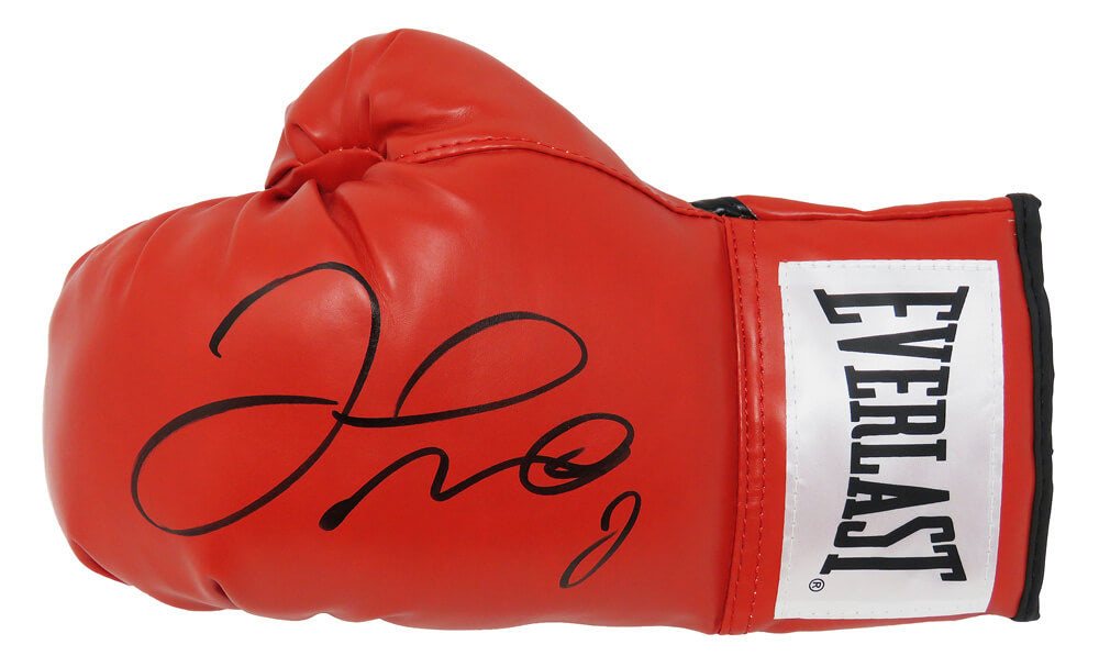 Floyd Mayweather Jr. Signed Everlast Red Boxing Glove - MAYGLV503 - Floyd Mayweather Jr. Signed Everlast Red Boxing Glove product image