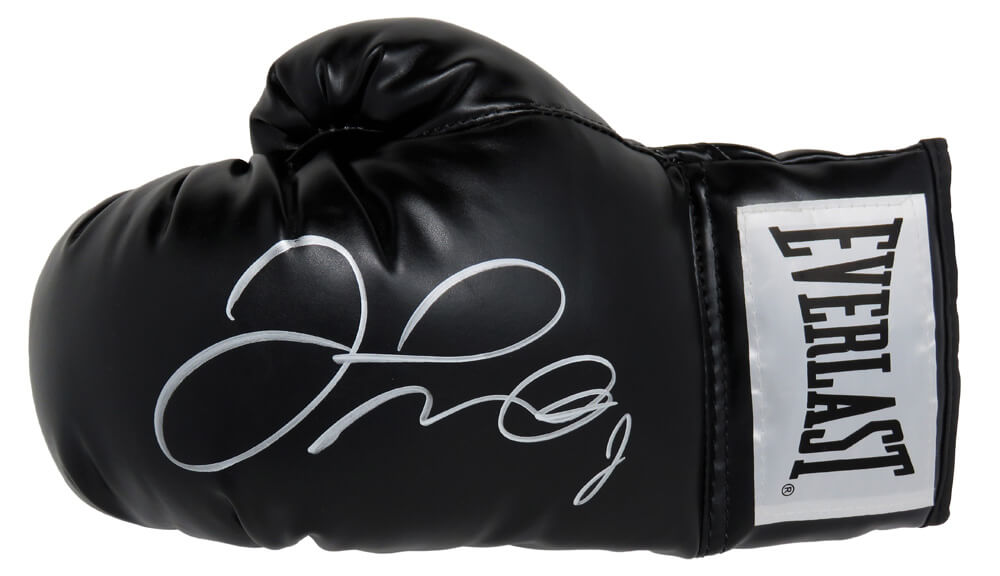 Floyd Mayweather Jr. Signed Everlast Black Boxing Glove - MAYGLV504 - Floyd Mayweather Jr. Signed Everlast Black Boxing Glove product image
