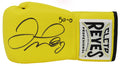 Floyd Mayweather Jr. Signed Cleto Reyes Yellow Boxing Glove w/50-0 - MAYGLV513 - Floyd Mayweather Jr. Signed Cleto Reyes Yellow Boxing Glove w/50-0 product image