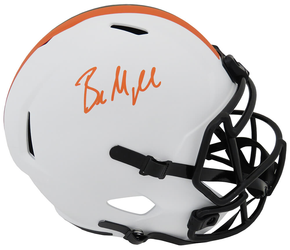 Baker Mayfield Signed Cleveland Browns Lunar Eclipse Riddell Full Size Speed Replica Helmet (Fanatics) - MAYREP302 - Baker Mayfield Signed Cleveland Browns Lunar Eclipse Riddell Full Size Speed Replica Helmet (Fanatics) product image