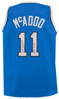 Bob McAdoo Signed Blue Throwback Custom Basketball Jersey w/HOF 2000 - MCAJRY200 - Bob McAdoo Signed Blue Throwback Custom Basketball Jersey w/HOF 2000 product image