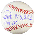 Bake McBride Signed Rawlings Official MLB Baseball w/1974 ROY - MCBBSB100 - Bake McBride Signed Rawlings Official MLB Baseball w/1974 ROY product image