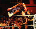 Oliver McCall Signed Boxing Jumping In Air Celebration 8x10 Photo - MCC08P500 - Oliver McCall Signed Boxing Jumping In Air Celebration 8x10 Photo product image
