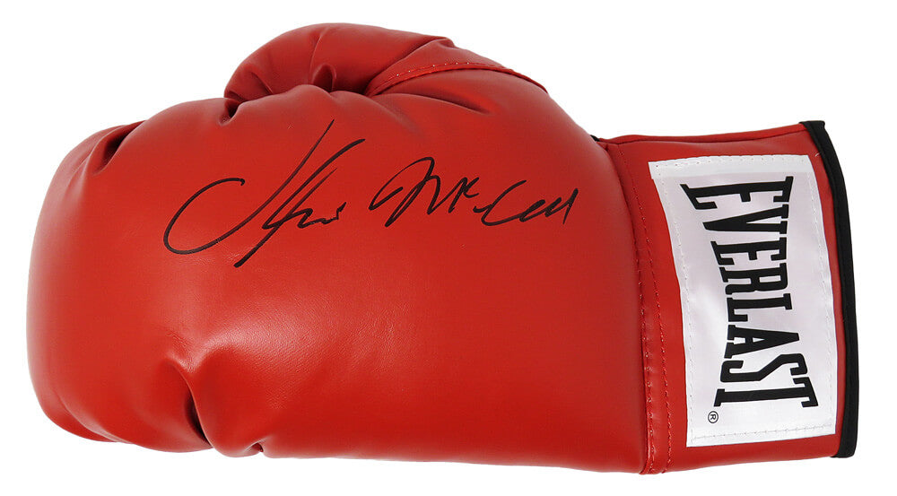 Oliver McCall Signed Everlast Red Boxing Glove - MCCGLV500 - Oliver McCall Signed Everlast Red Boxing Glove product image