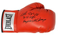 Oliver McCall Signed Everlast Red Boxing Glove w/94-95 WBC Heavyweight Champ - MCCGLV502 - Oliver McCall Signed Everlast Red Boxing Glove w/94-95 WBC Heavyweight Champ product image
