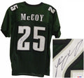 LeSean McCoy Signed Green Custom Jersey - MCCJRY310 - LeSean McCoy Signed Green Custom Jersey product image
