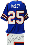 LeSean McCoy Signed Blue Custom Football Jersey - MCCJRY311 - LeSean McCoy Signed Blue Custom Football Jersey product image