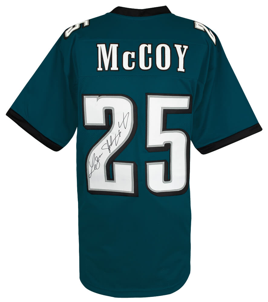 LeSean McCoy Signed Green Custom Football Jersey w/Shady - MCCJRY313 - LeSean McCoy Signed Green Custom Football Jersey w/Shady product image