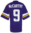 J.J. (JJ) McCarthy Signed Purple Custom Football Jersey - (Beckett) - MCCJRY340 - J.J. (JJ) McCarthy Signed Purple Custom Football Jersey - (Beckett) product image