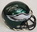 Lesean McCoy Signed Eagles Riddell Mini Helmet - MCCMIN302 - Lesean McCoy Signed Eagles Riddell Mini Helmet product image