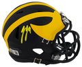 J.J. (JJ) McCarthy Signed Michigan Wolverines Riddell Speed Mini Helmet (Beckett) - MCCMIN320 - J.J. (JJ) McCarthy Signed Michigan Wolverines Riddell Speed Mini Helmet (Beckett) product image