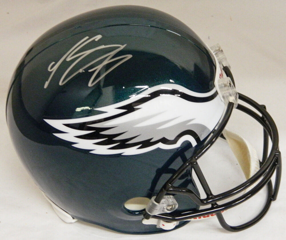 LeSean McCoy Signed Philadelphia Eagles Riddell Full-Size Replica Helmet - MCCREP310 - LeSean McCoy Signed Philadelphia Eagles Riddell Full-Size Replica Helmet product image