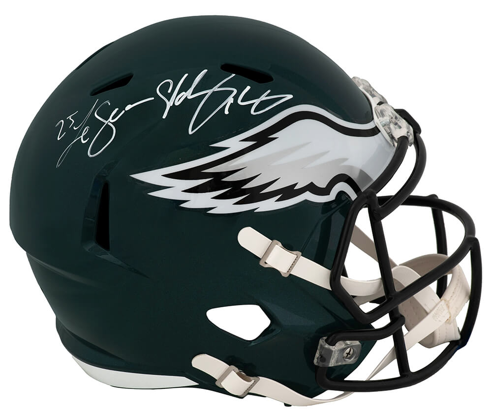 LeSean McCoy Signed Philadelphia Eagles Riddell Full Size Speed Replica Helmet w/Shady - MCCREP313 - LeSean McCoy Signed Philadelphia Eagles Riddell Full Size Speed Replica Helmet w/Shady product image
