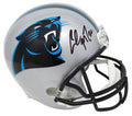 Christian McCaffrey Signed Carolina Panthers Riddell Full Size Replica Helmet - MCCREP320 - Christian McCaffrey Signed Carolina Panthers Riddell Full Size Replica Helmet product image