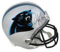 Christian McCaffrey Signed Carolina Panthers Riddell Full Size Replica Helmet (Beckett) - MCCREP322 - Christian McCaffrey Signed Carolina Panthers Riddell Full Size Replica Helmet (Beckett) product image