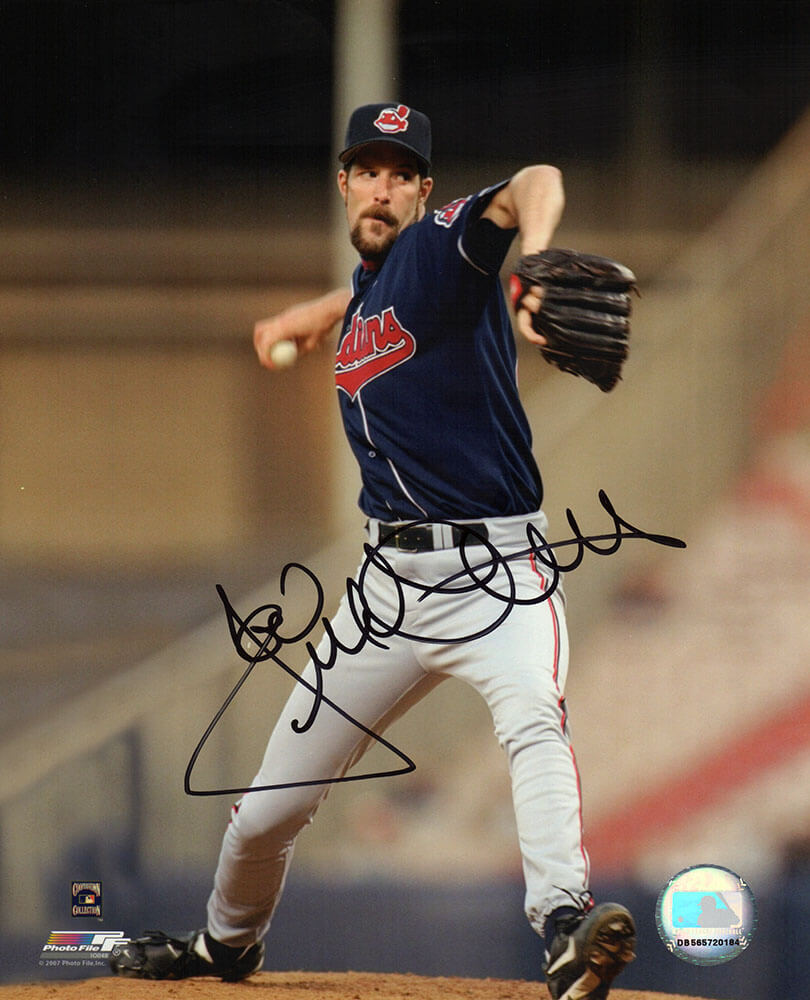 Jack McDowell Signed Cleveland Indians Pitching 8x10 Photo - (In Black) - MCD08P107 - Jack McDowell Signed Cleveland Indians Pitching 8x10 Photo - (In Black) product image